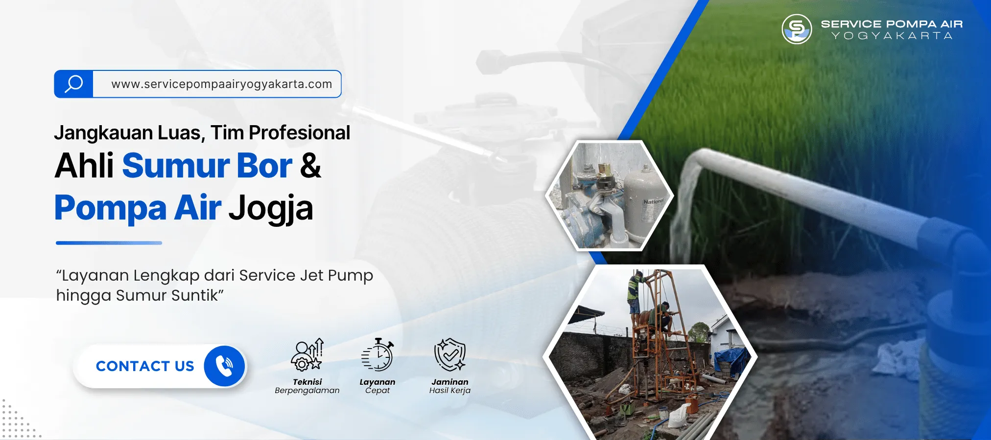 Service Pompa Air Yogyakarta | Spesialis Service Pompa Air Jogja Terpercaya